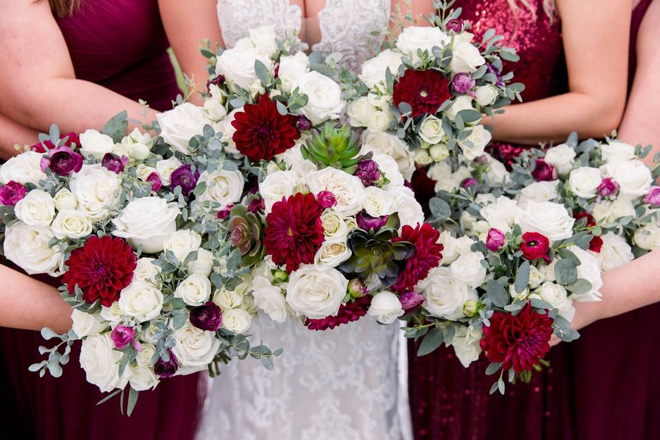 Marron Bouquets