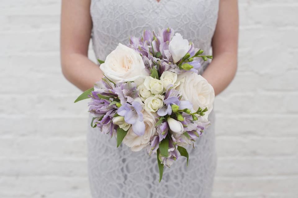 Lovely lavenders bridesmaid