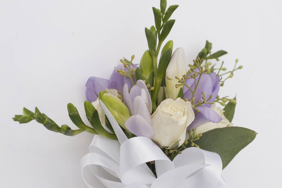 Lovely lavenders corsage