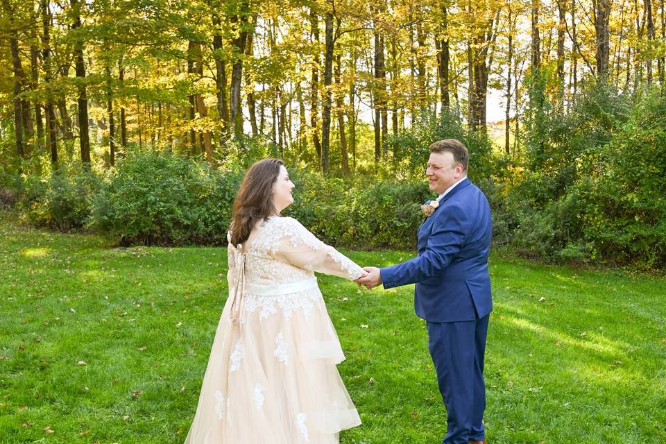 Bride and groom
