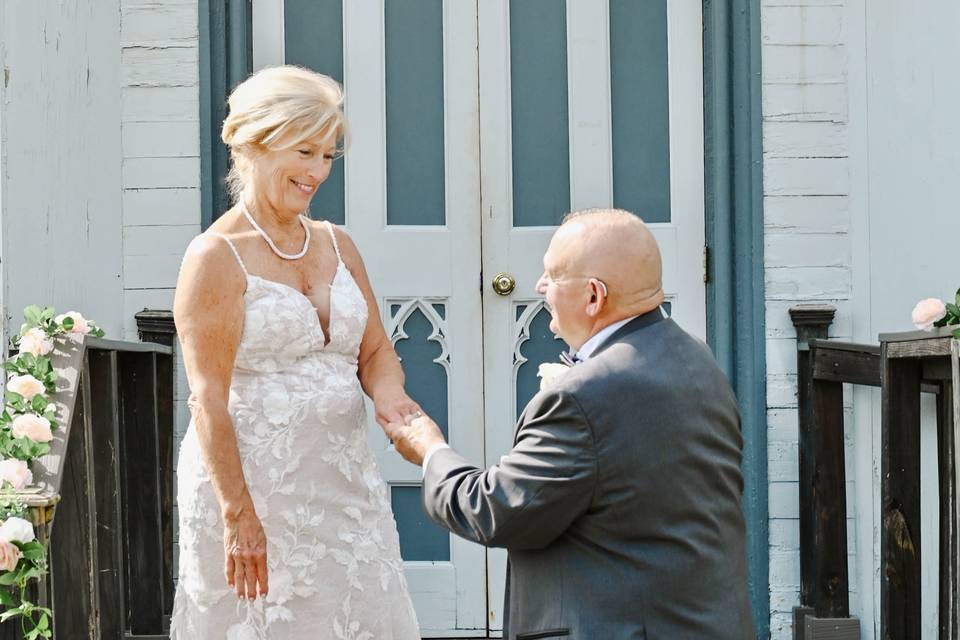 Bride and groom