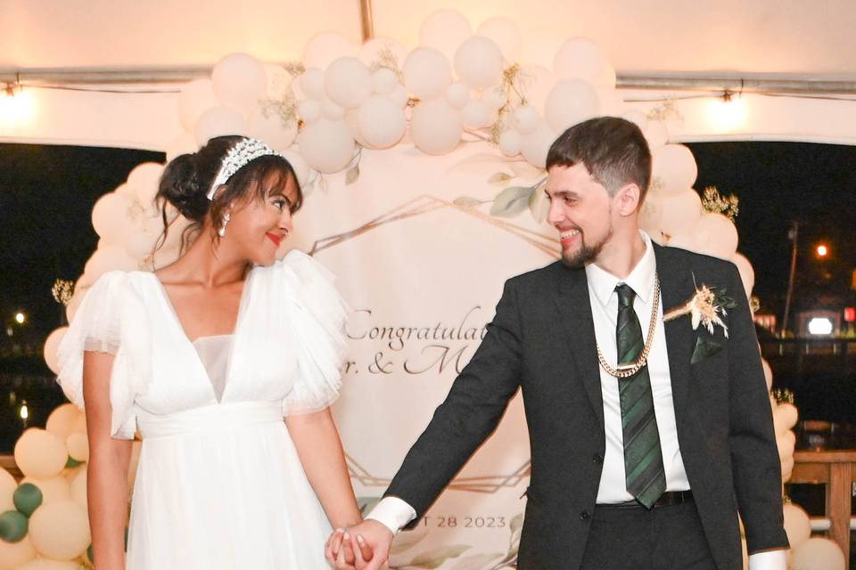 Bride and groom