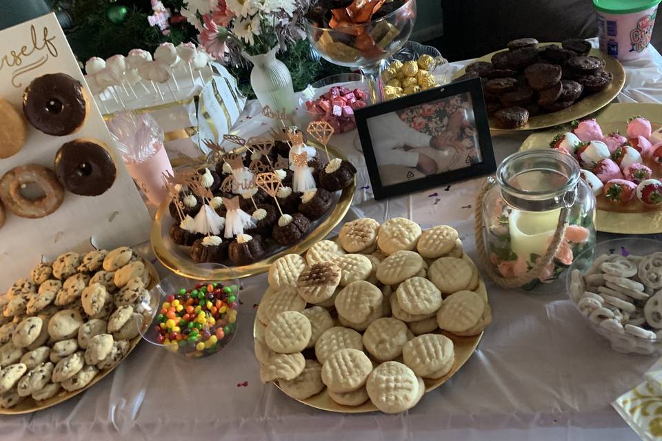 Dessert table