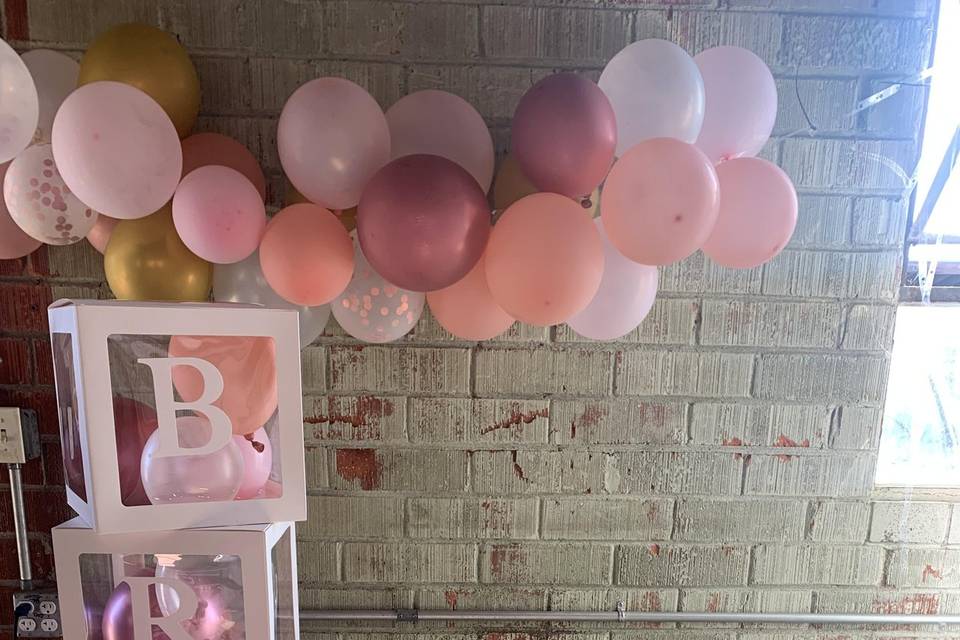 Bridal shower decor