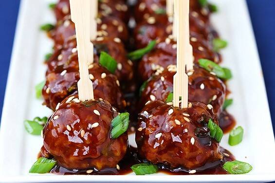 Glazed Meatballs