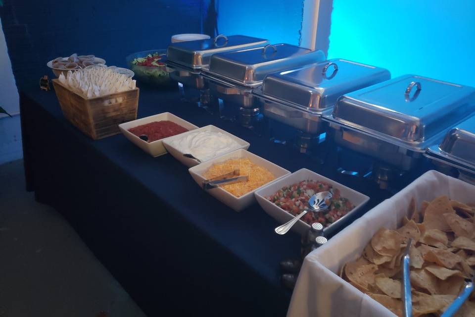 Fajita buffet