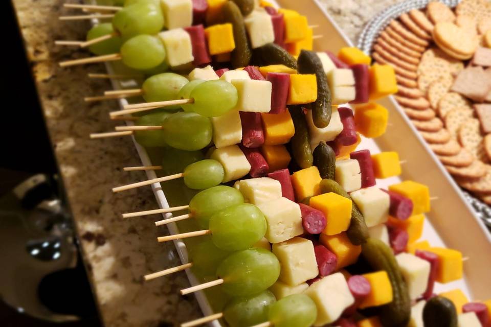 Cheeseboard skewers