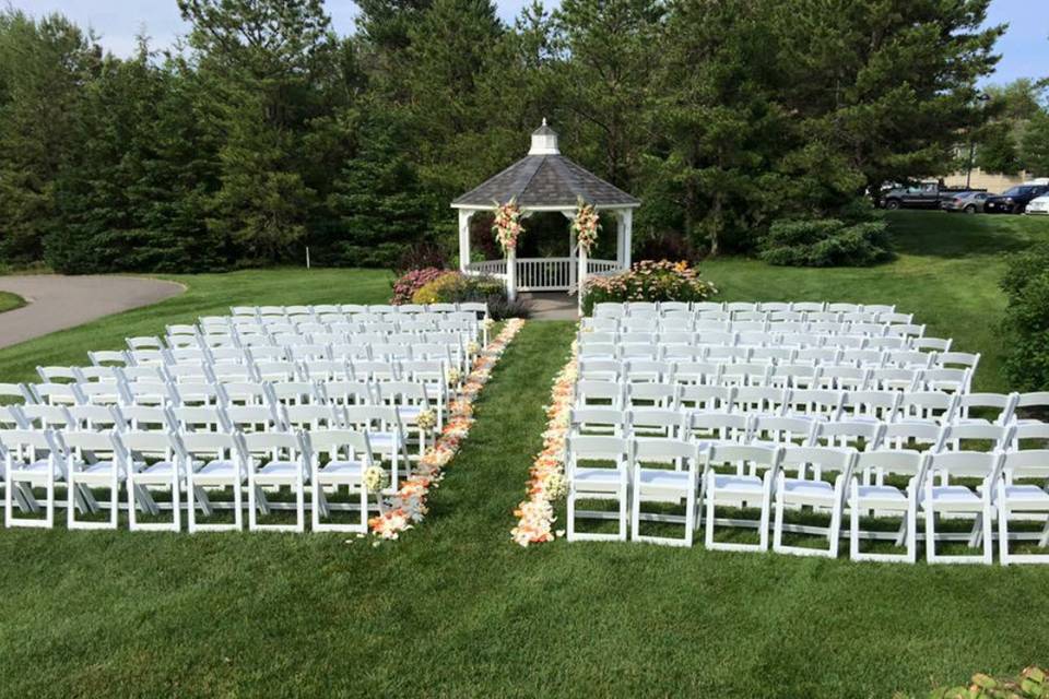 Ceremony setup