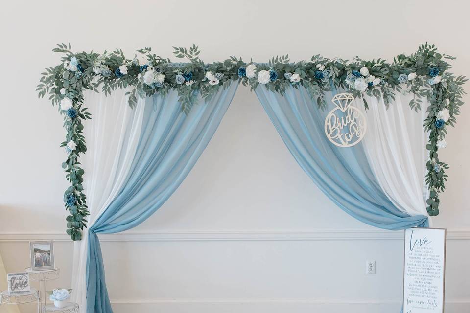 Bridal Shower Backdrop