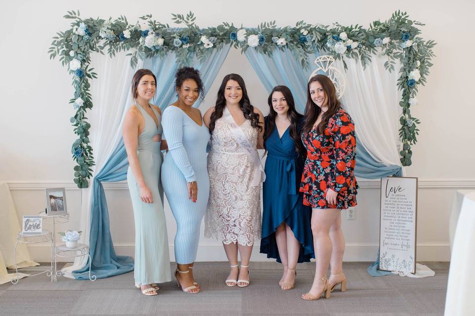 Bridal Shower Backdrop