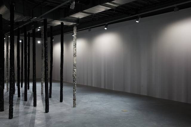 Gallery B with H. Lang exhibit