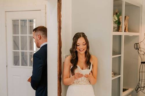 Private Vows in Bridal Suite