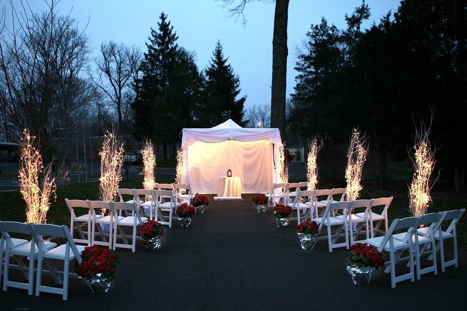 Outdoor wedding