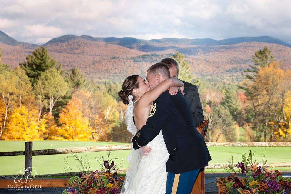 Ceremony view from the Pavilion - Jessica Painter Photography