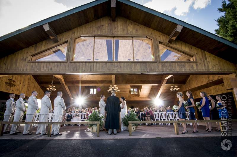 Ceremony in the Pavilion - Tom Semeraro Photography