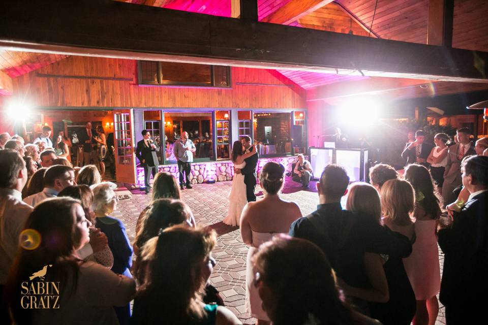 Dancing on the Lake Placid Club Golf House Porch