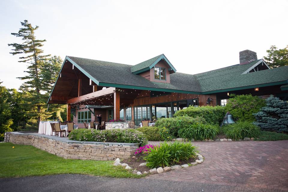 Lake Placid Club Golf House Porch, Paul Reynolds Photography