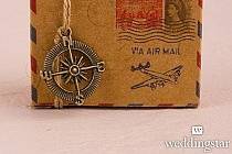 Anchor Nautical theme wedding bottle opener favor
gift boxed
