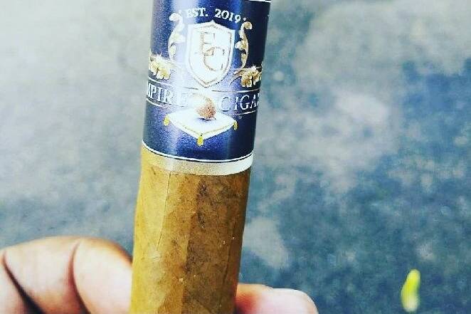 Close up of an Empire Cigar