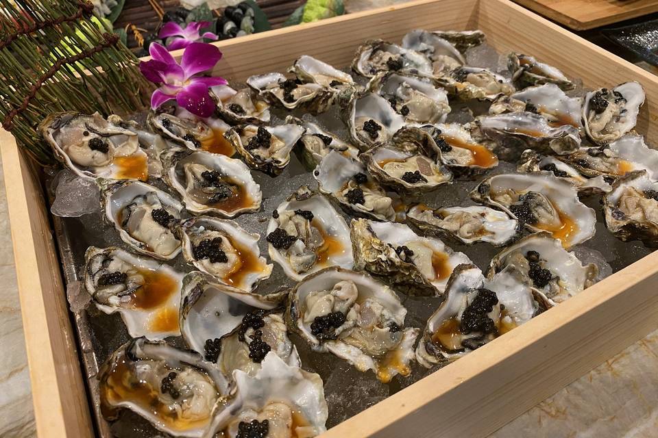 Kumamoto Oyster open on-site