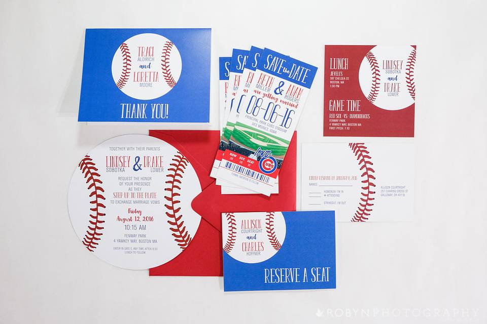 Baseball Wedding Suite