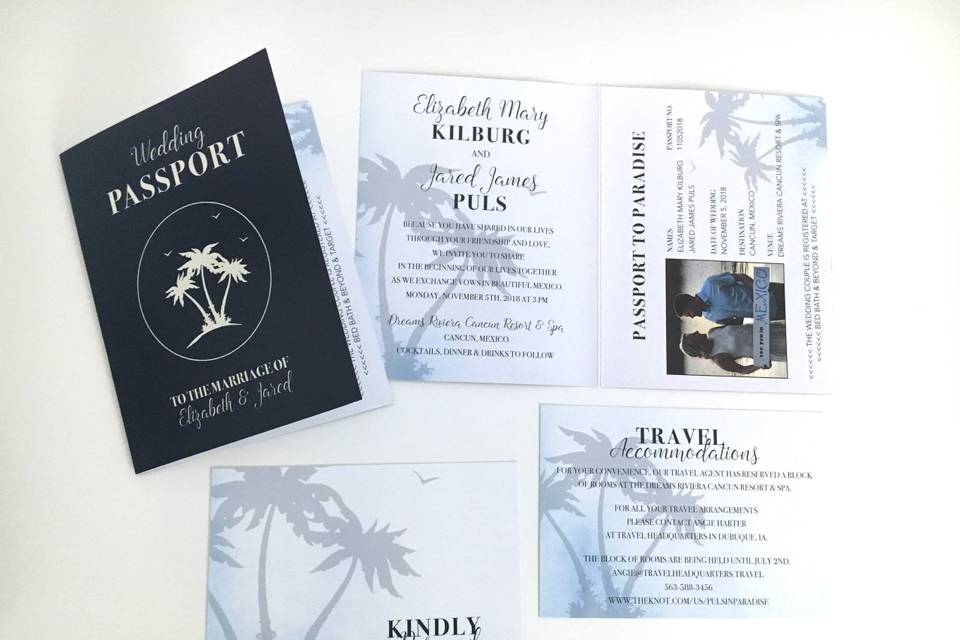 Passport Destination Wedding