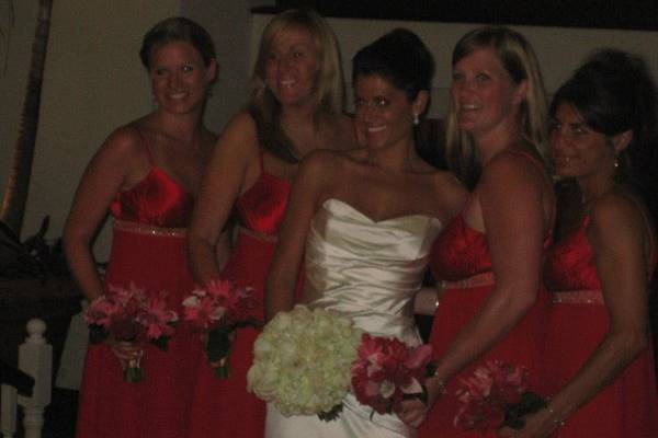 The Bride and her girls