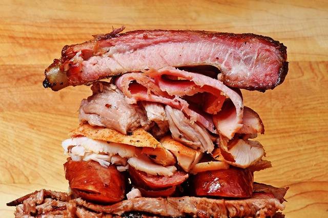 Meat stack