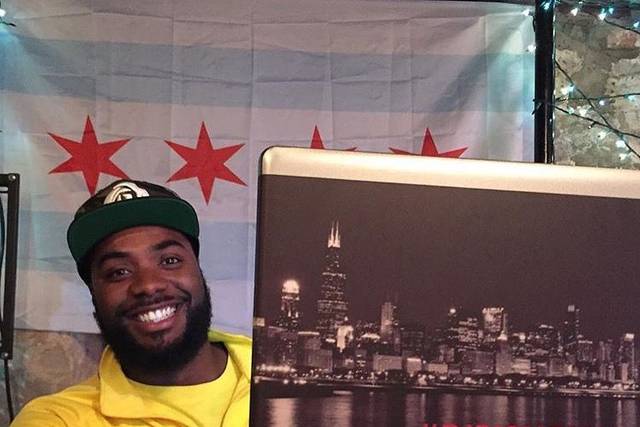 DJ with laptop