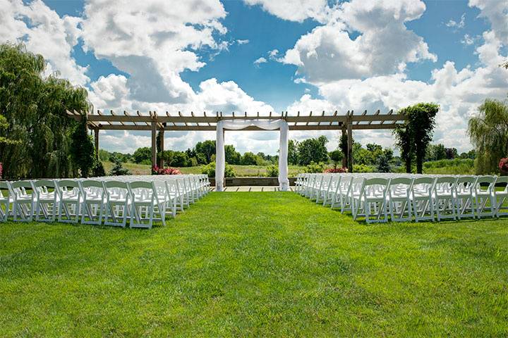 Outdoor Ceremony Setup