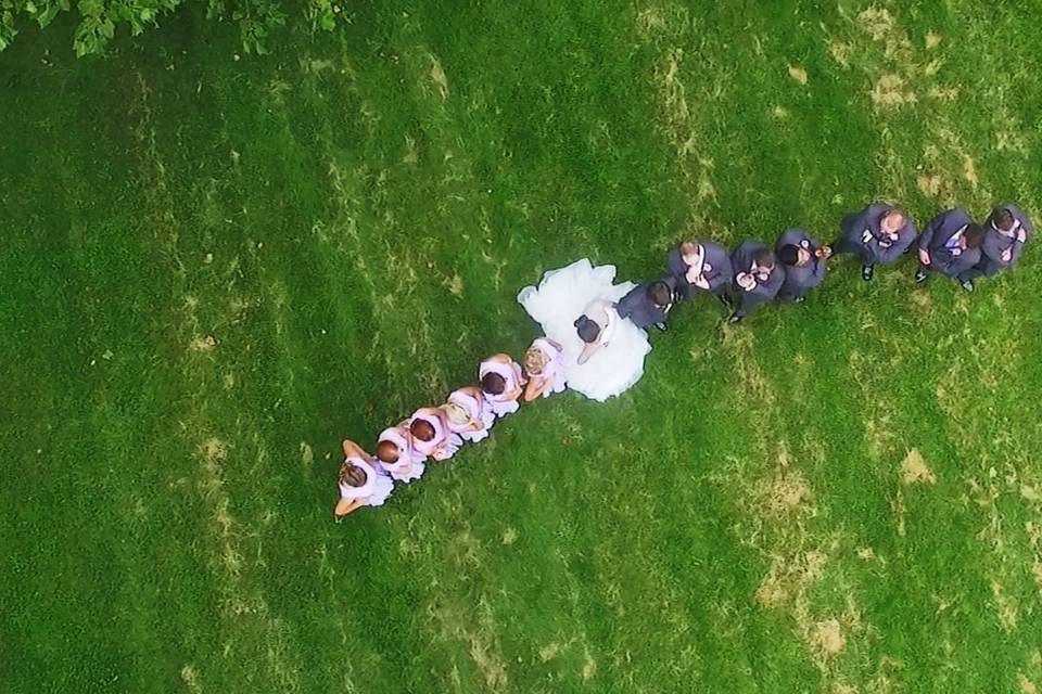 Wedding Party Drone