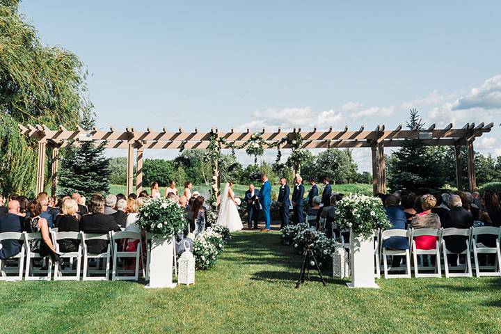 Outdoor Ceremony Setup