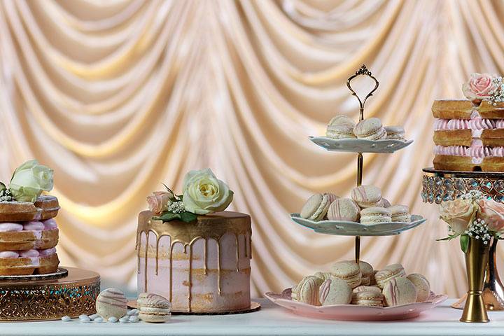 Turning Stone Dessert Display