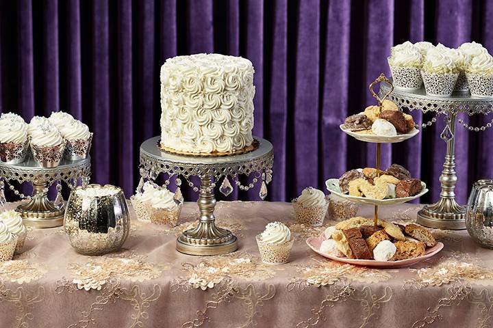 Turning Stone Dessert Display