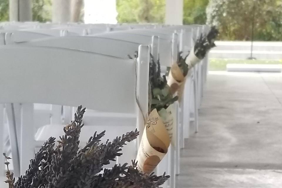 Wedding Aisle Decor