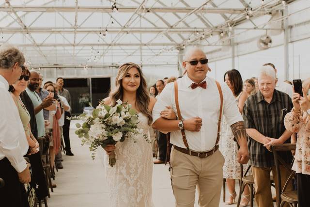 Walking down the aisle
