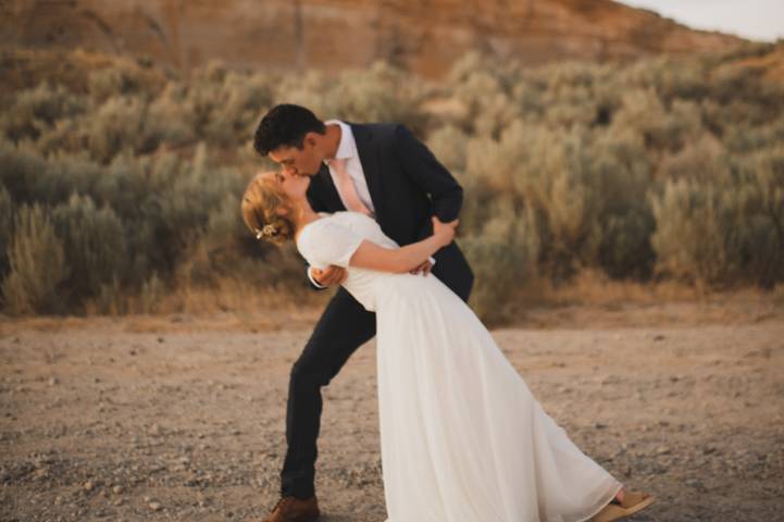 Couple in Moody Meadows