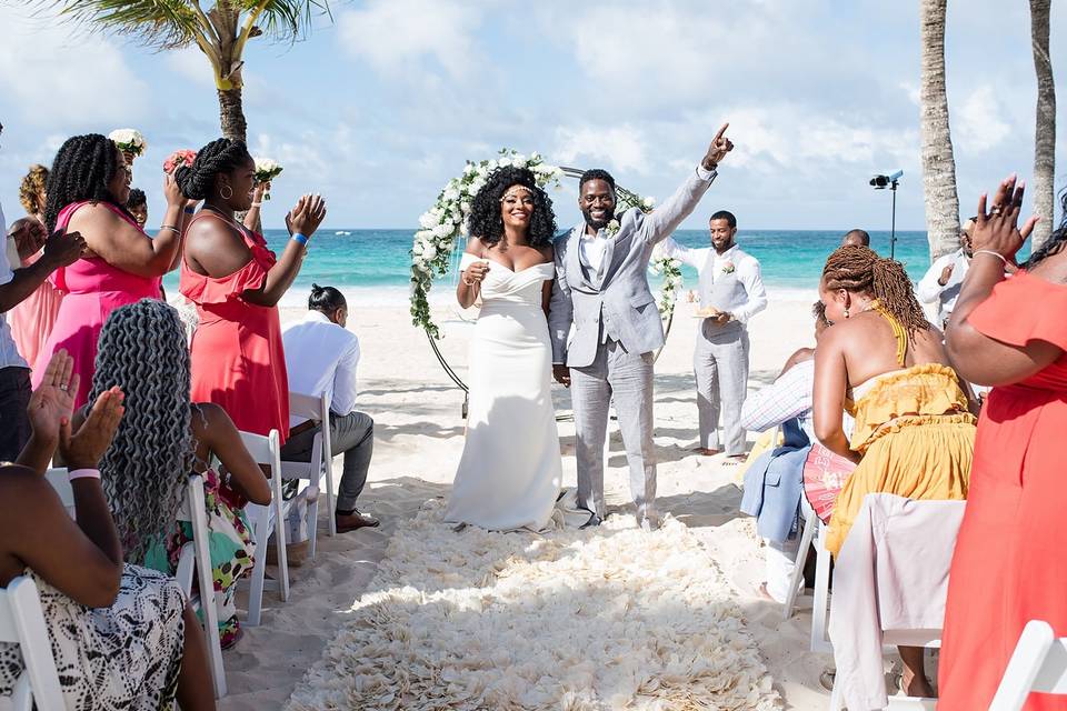 Ceremony on the sands