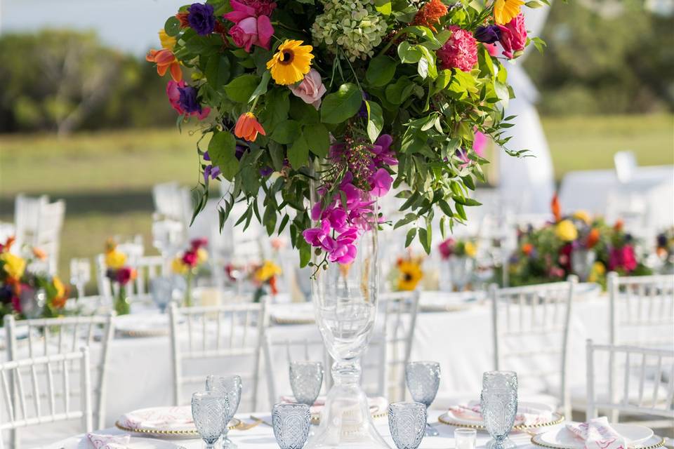 Tall Reception Tables