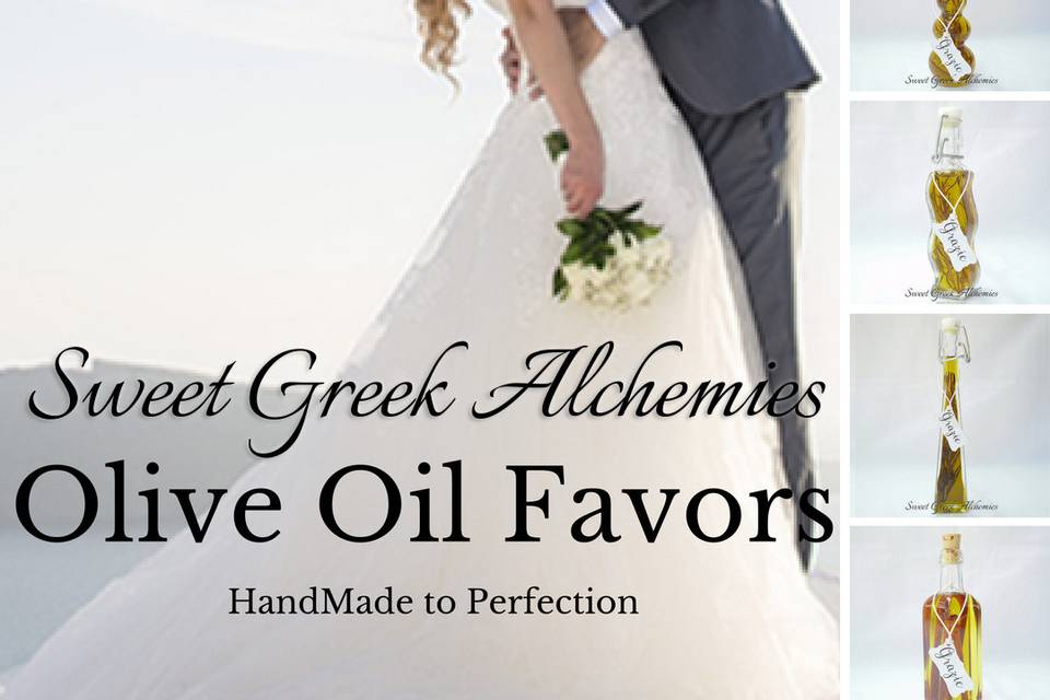 Olive Oil Favors, Handmade to Perfection & Customer Satisfaction