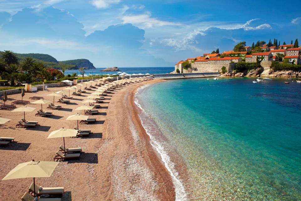 Luxury resort in Montenegro