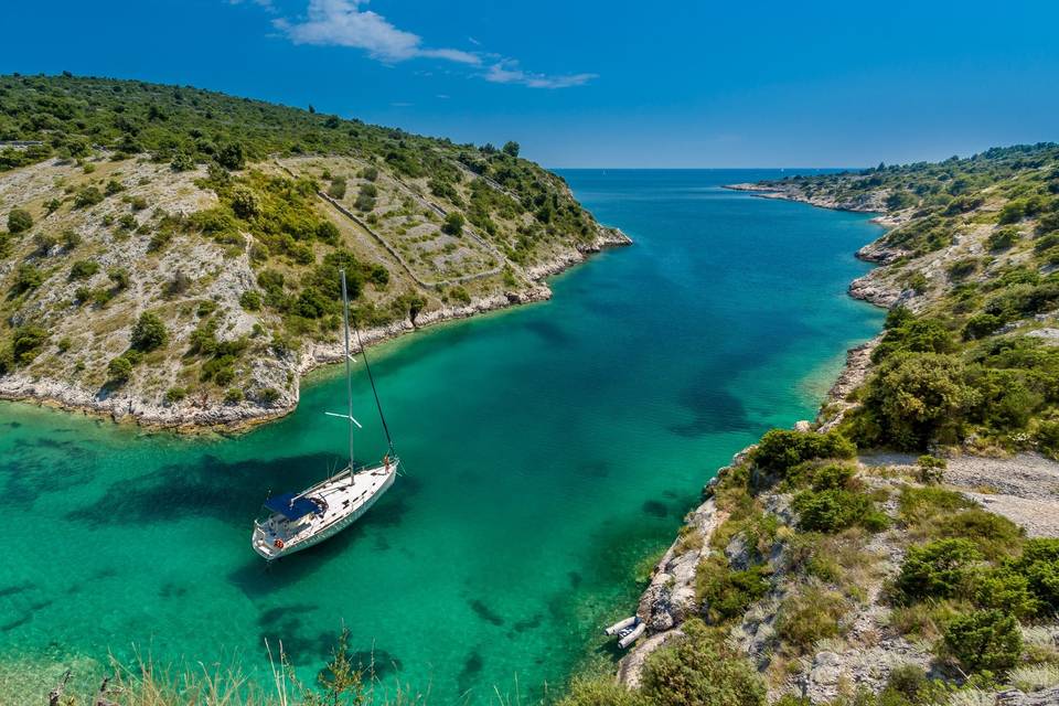 Boat Day in Trogir, Croatia