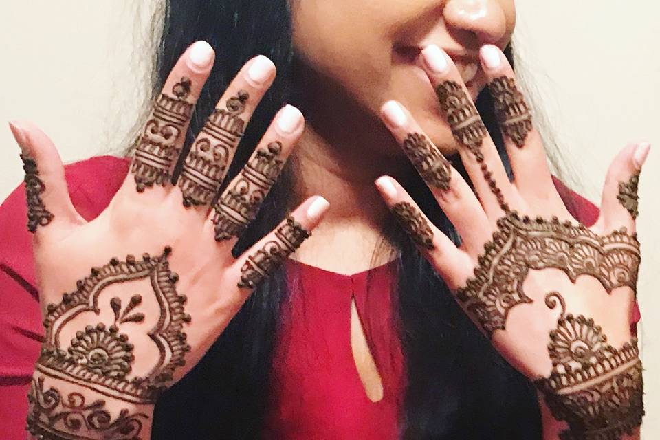 Party henna design