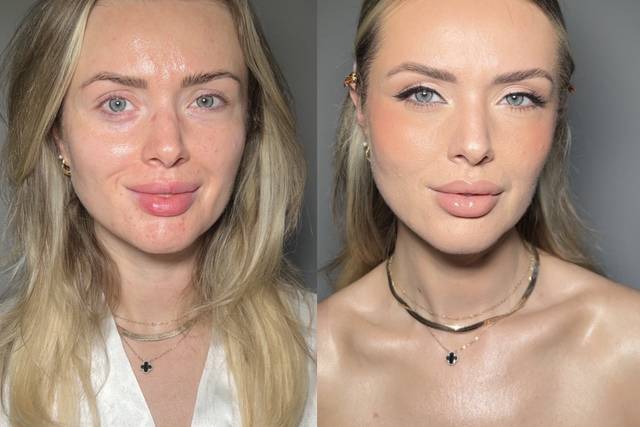 Bridal before and After