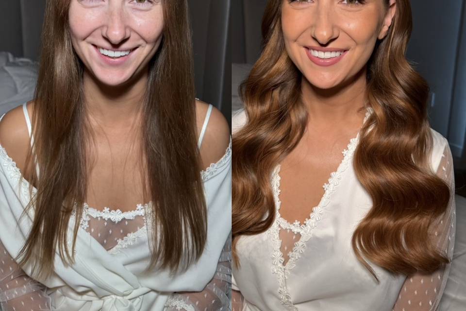 Bridal Before and After