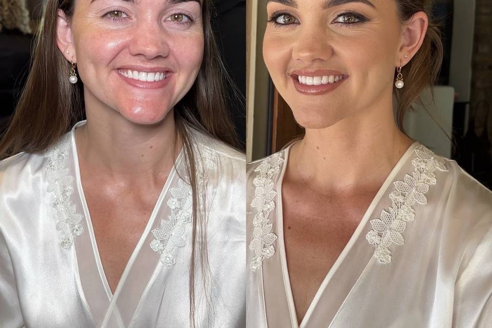 Bridal Before and After