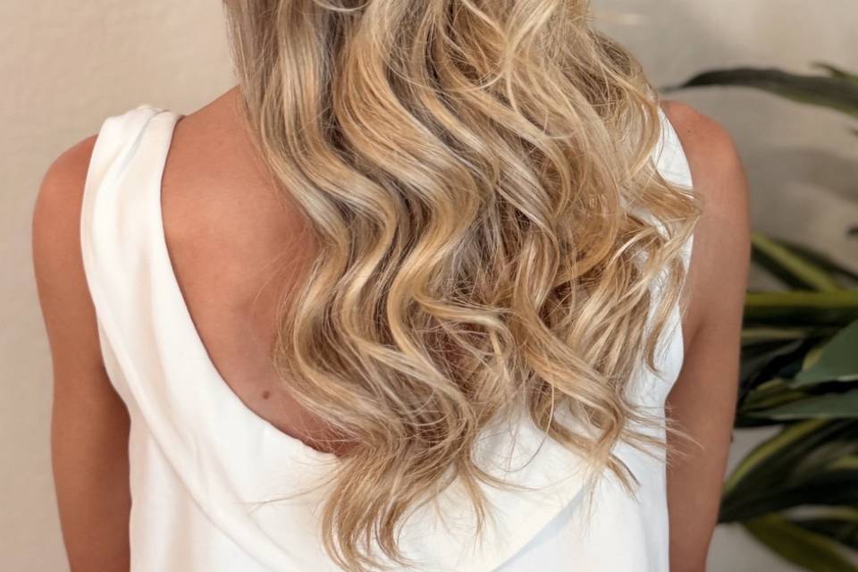 Bridal Half Up Half Down
