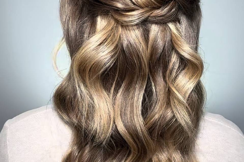 Bridal Half Up Half Down