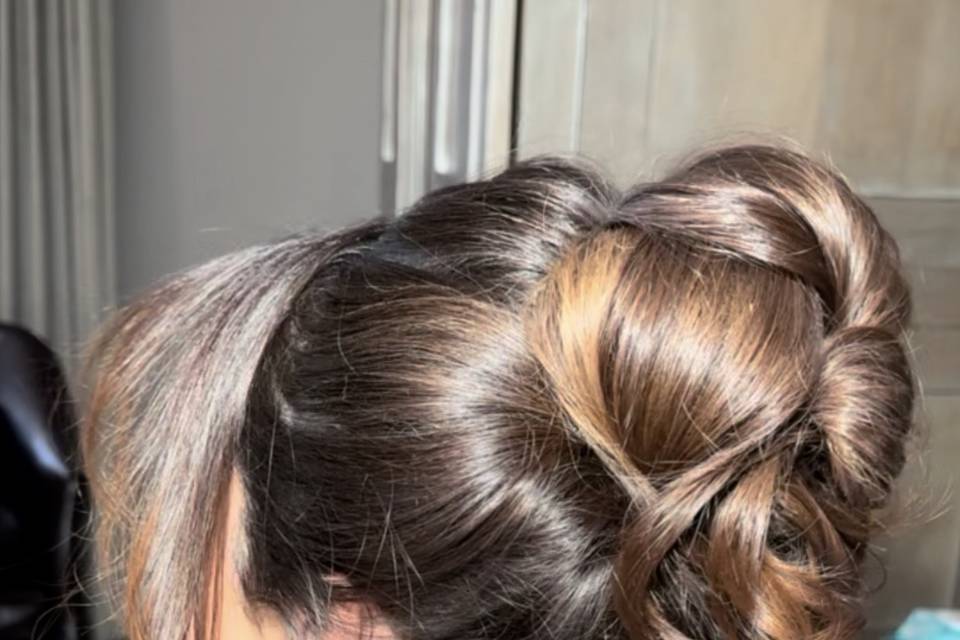 Bridal Messy Textured Updo