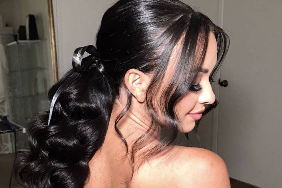Bridal Half Up Half Down